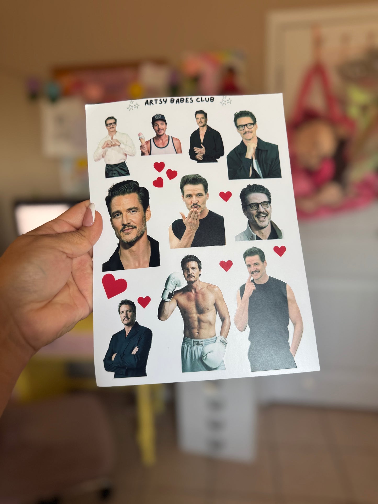 Pedrito Sticker sheet